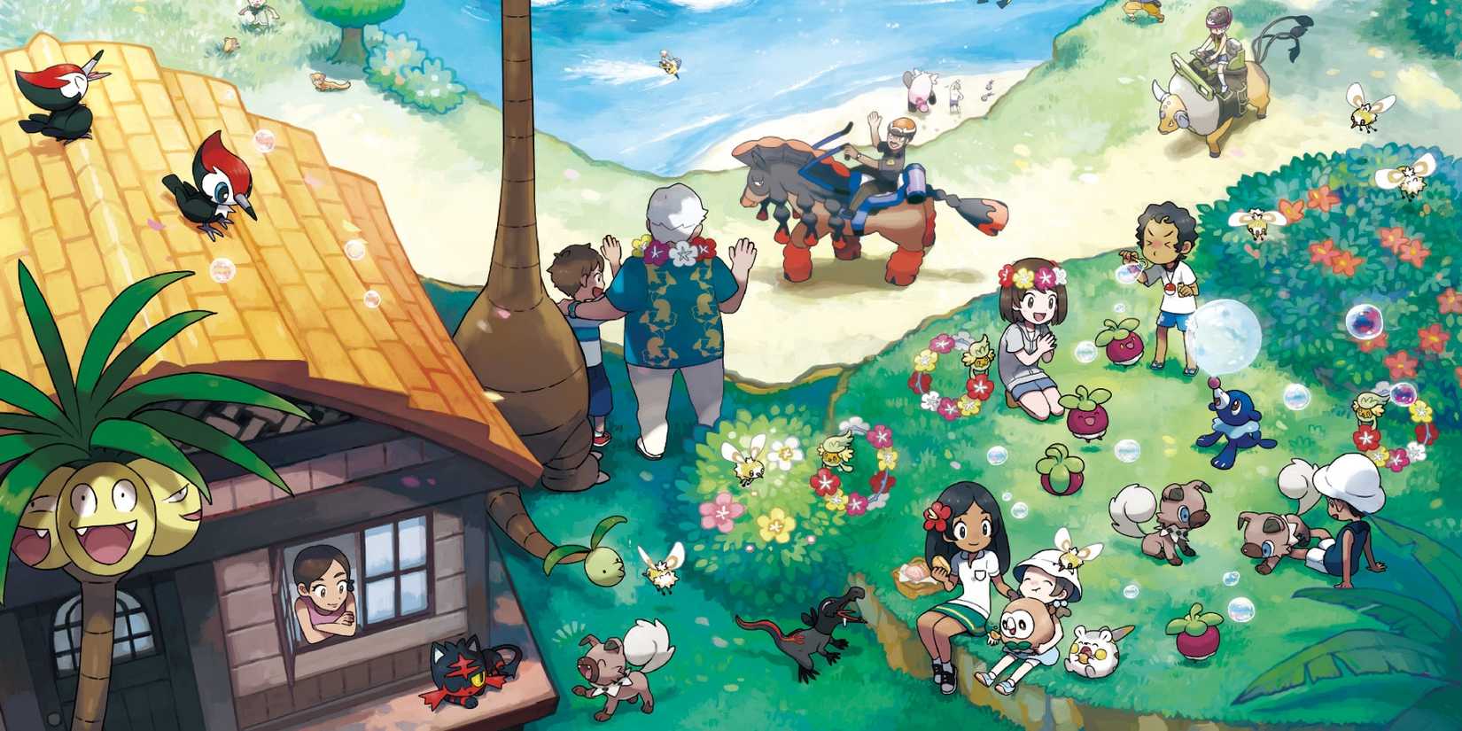 Wind Rises Pokemon Pokemon Gen 10 Leaks 'Infinite' Region With Procedurally Generated Islands