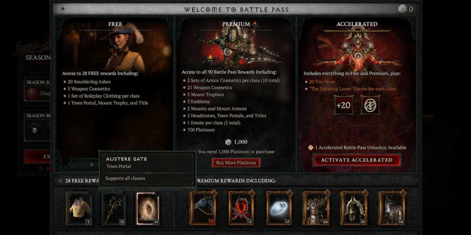 Battle Pass in Diablo 4