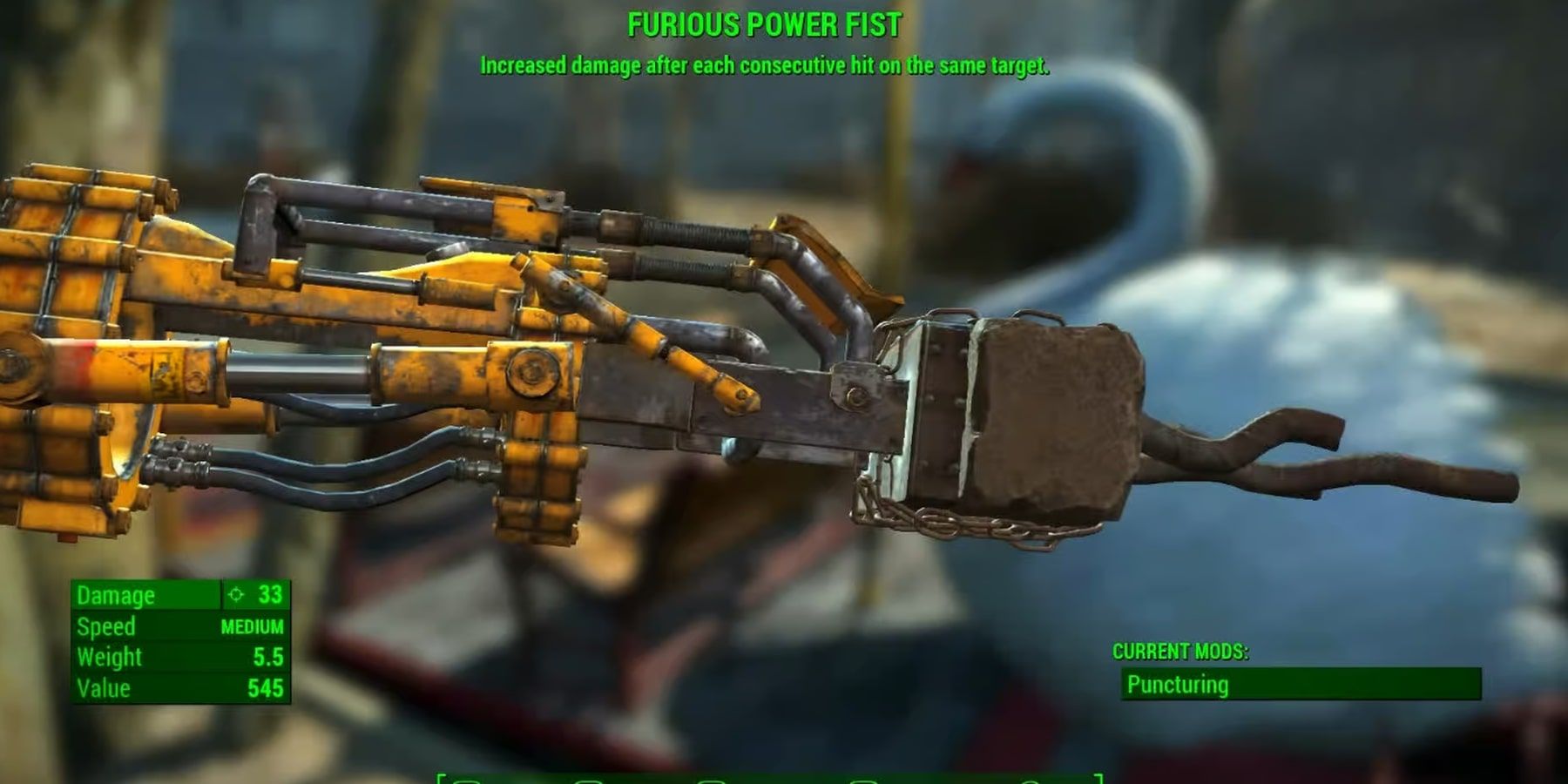Power Fist Fallout 4