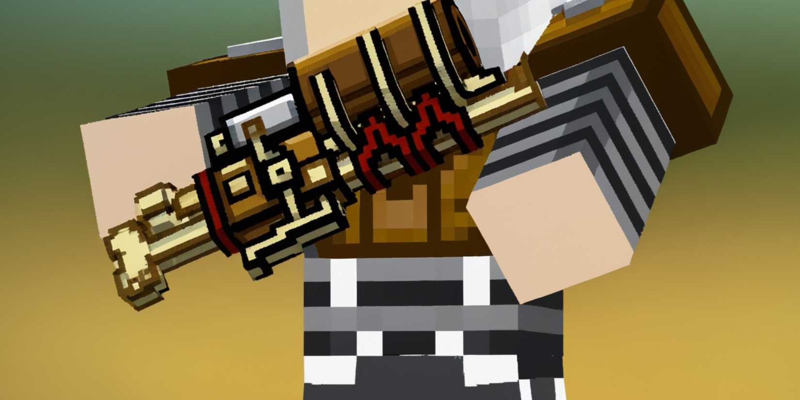 Prehistoric Shotgun Primary Weapon Pixel Gun 3D