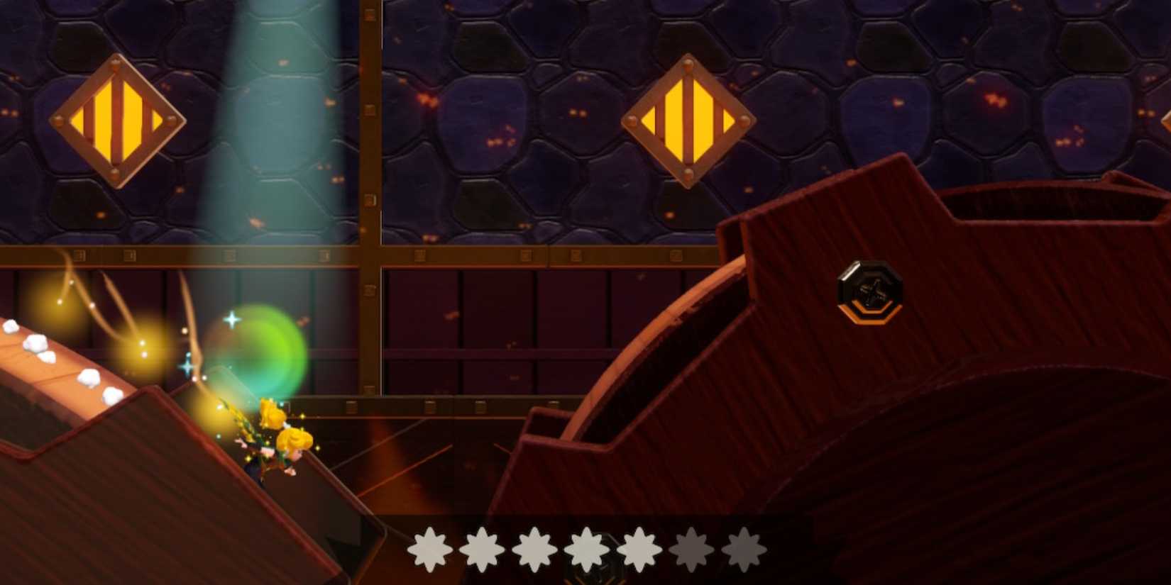 Princess Peach Showtime Ninjutsu The Art of Flames sparkle gem 6