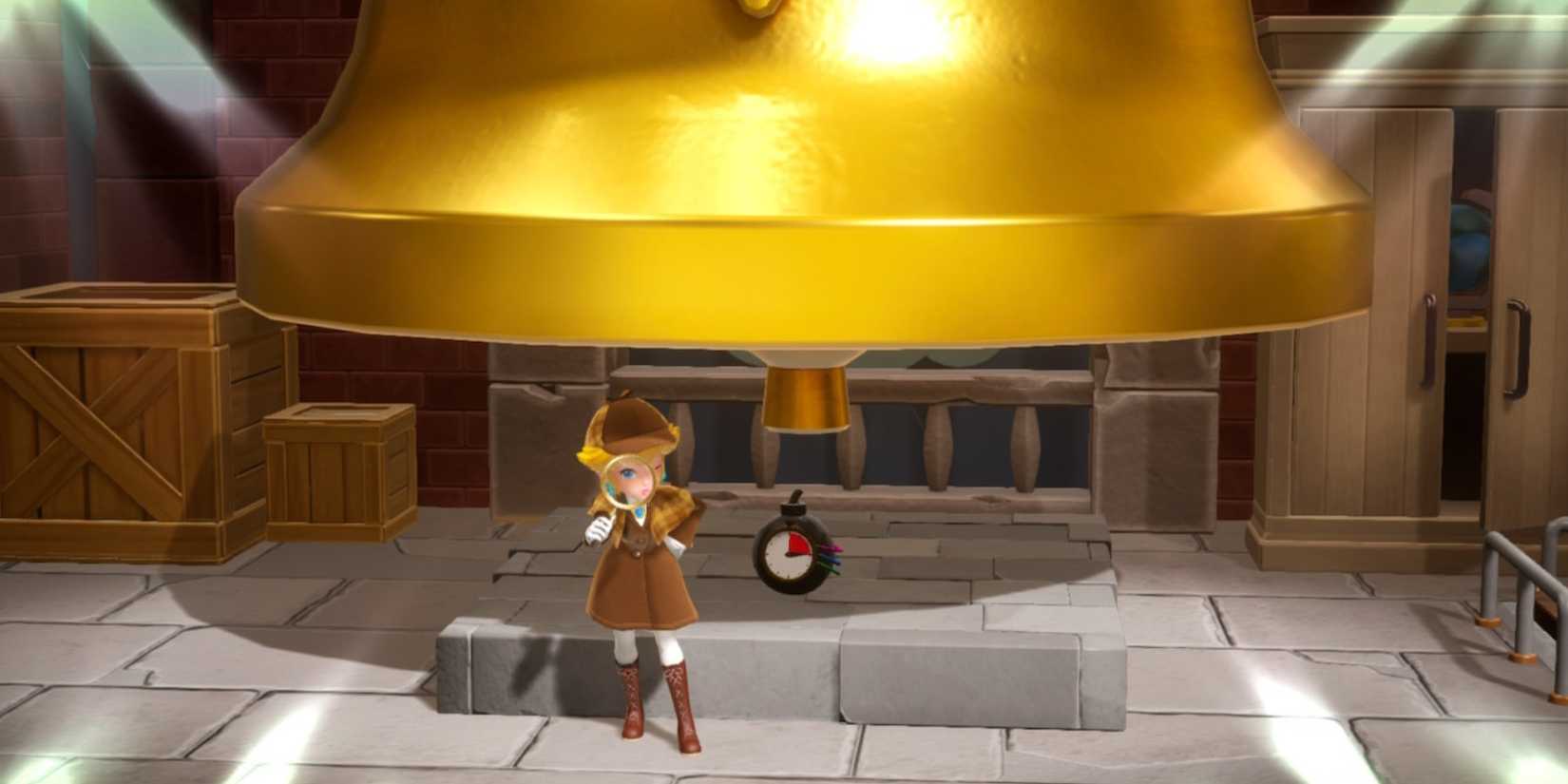 Princess Peach Showtime - The Case of the Rainy-Day Plot sparkle gem 7