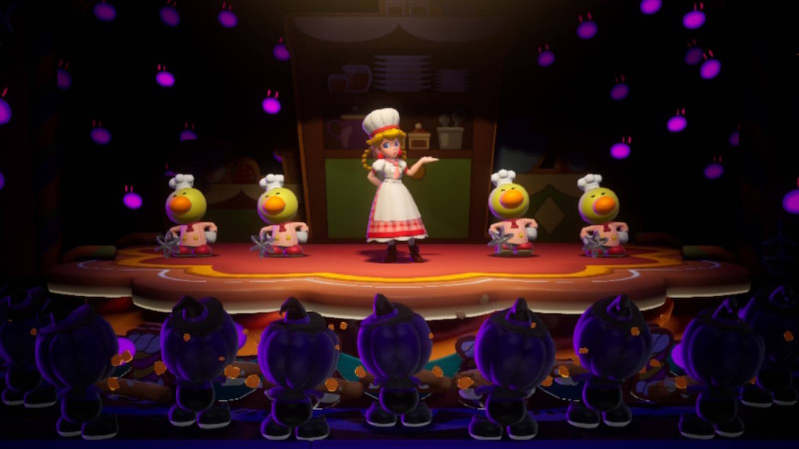 Princess Peach Showtime Welcome to the Spooky Party play results