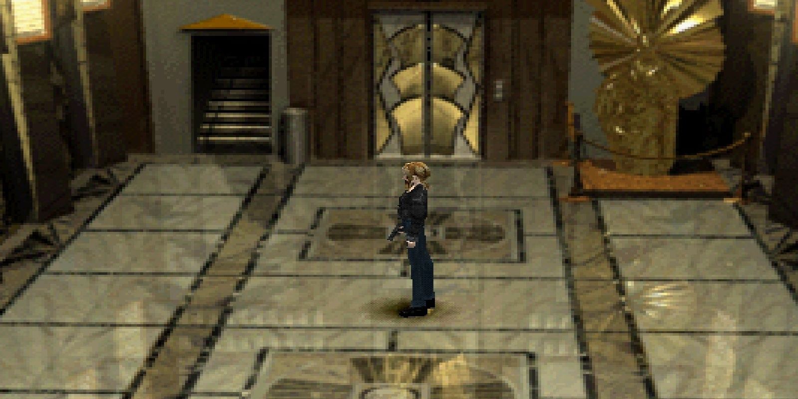aya in the chrysler building on day 5 of EX Mode