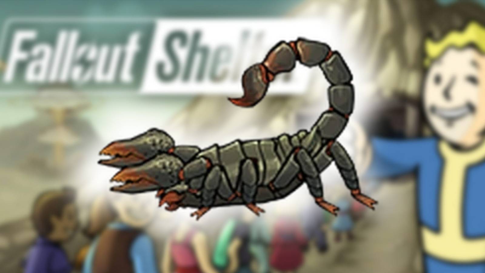 radscorpion in fallout shelter