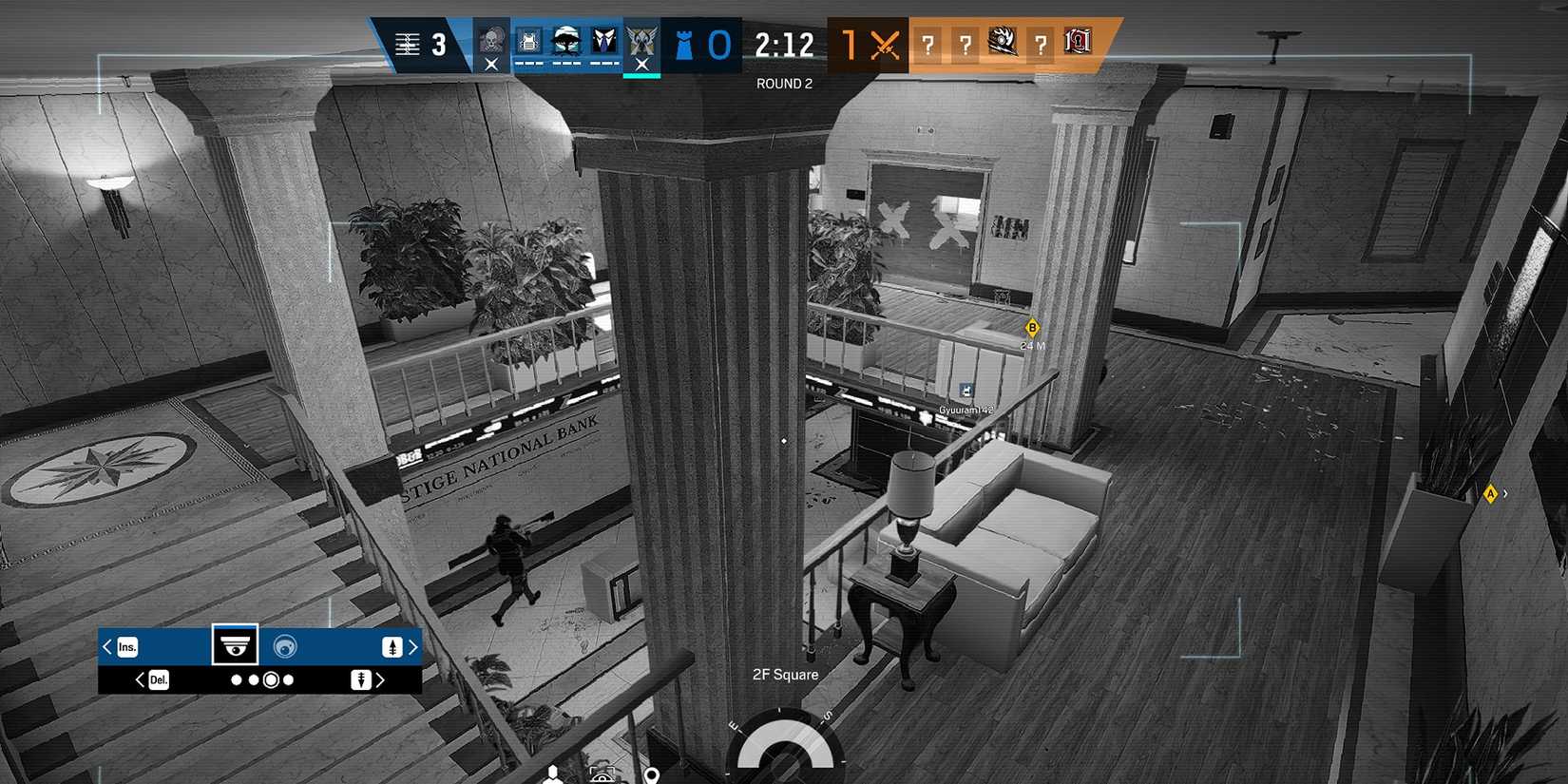 rainbow six siege dead guy on cam