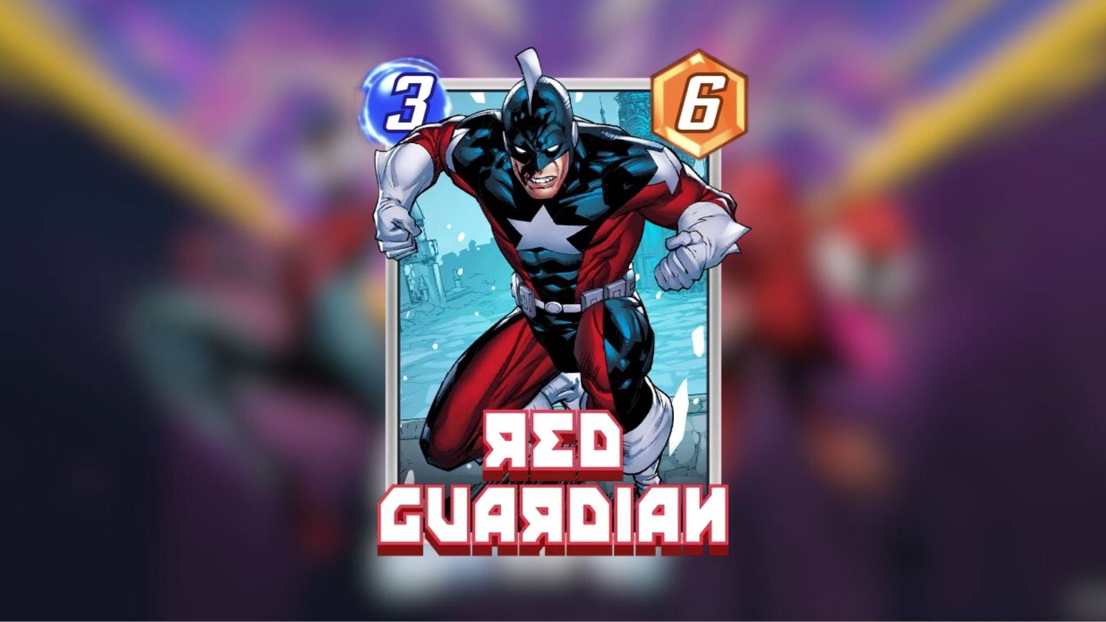 red guardian card in marvel snap.