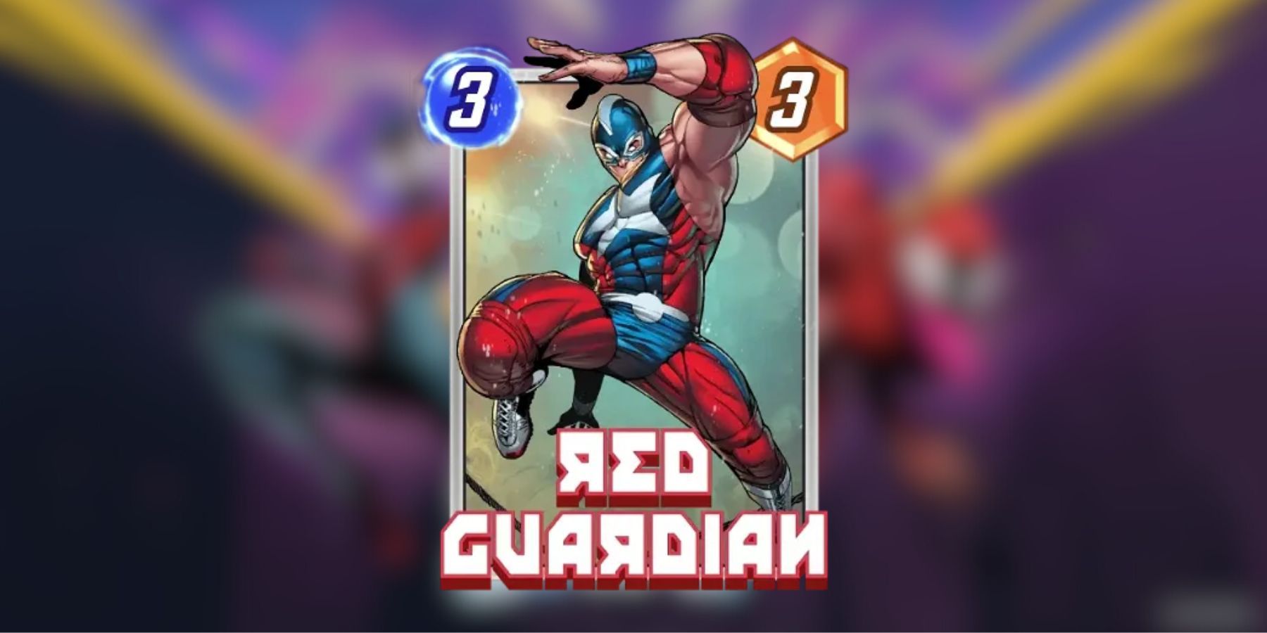 a variant of red guardian in marvel snap.