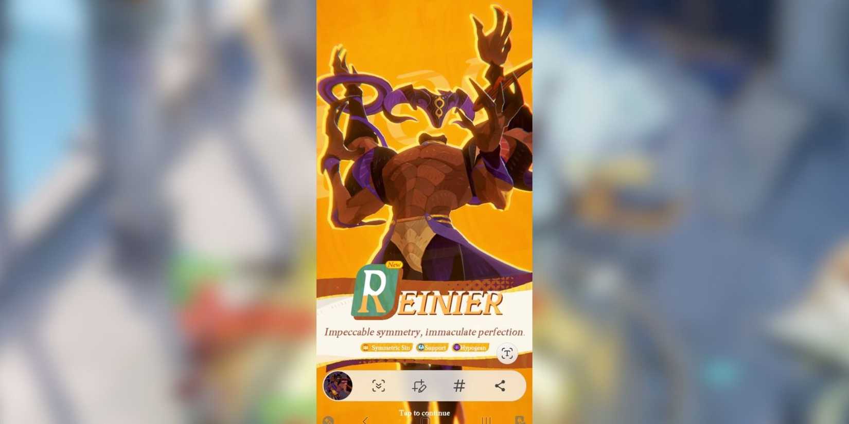 reinier banner in afk journey.