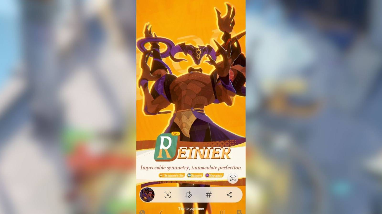 reinier banner in afk journey.