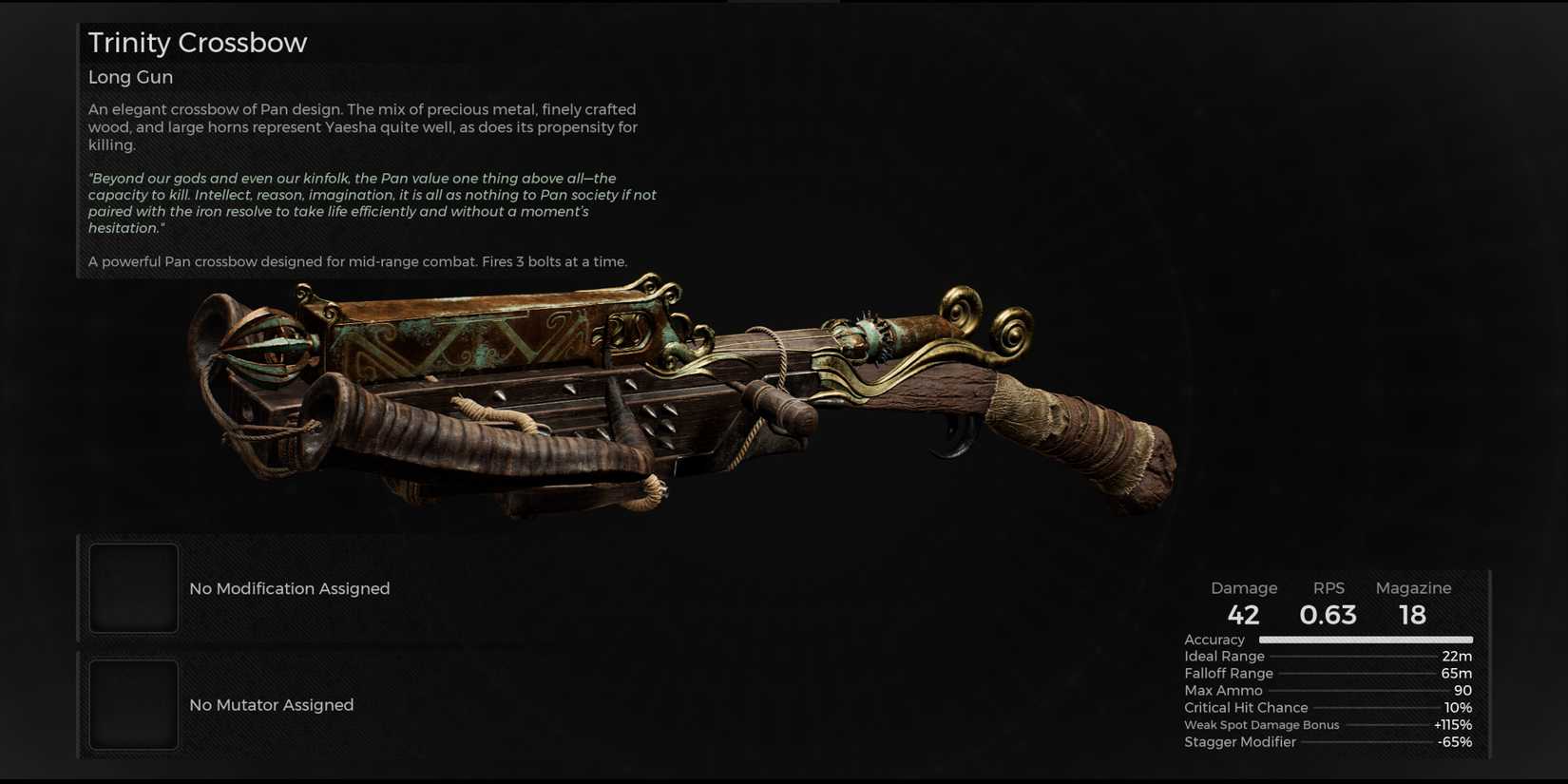 remnant 2 trinity crossbow location