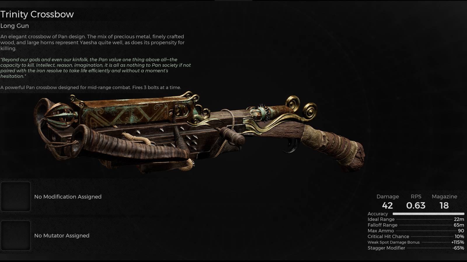 remnant 2 trinity crossbow location
