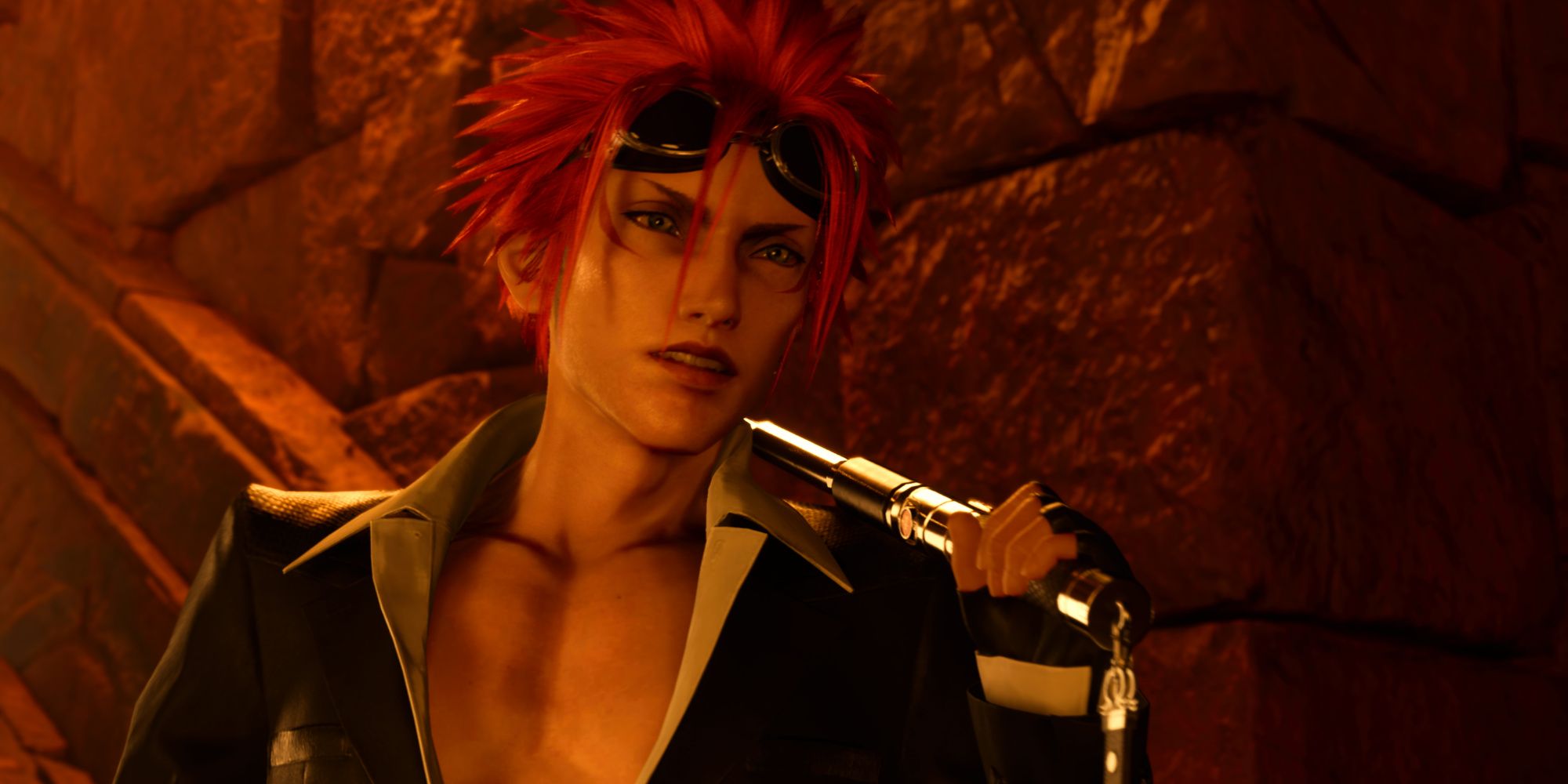 Reno in Final Fantasy 7 Rebirth