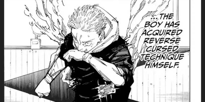 Reverse Cursed Technique used by Yuji Itadori in Jujutsu Kaisen jjk 255