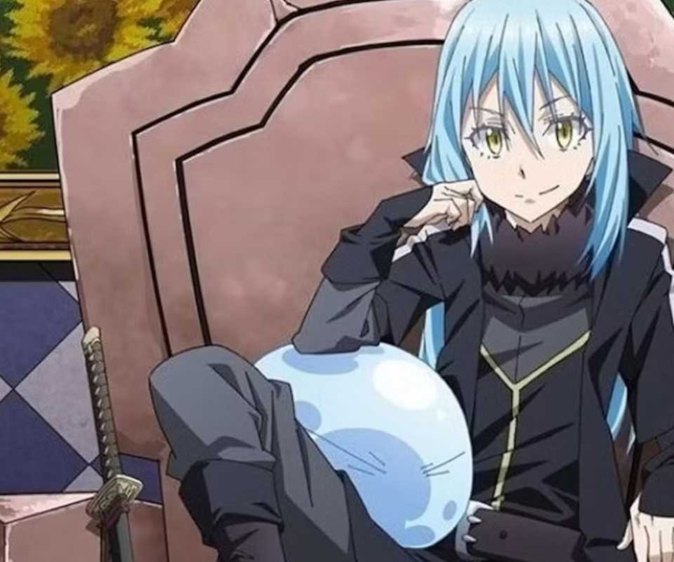 Rimuru As Human and as Slime in That Time I Got Reincarnated As A Slime