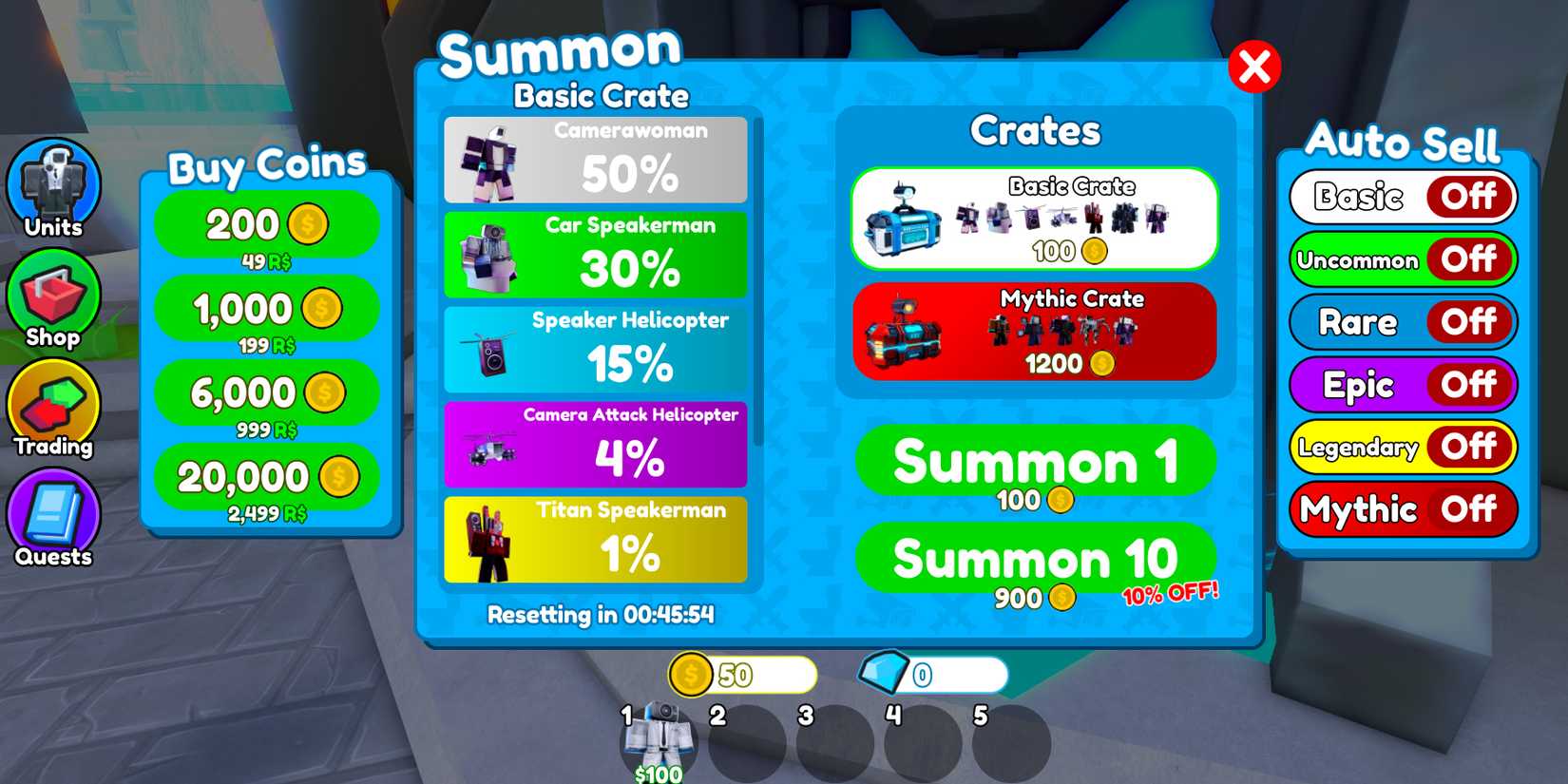 Ttd Robux Shop Roblox: How to Unlock Every Unit in Toilet Tower Defense