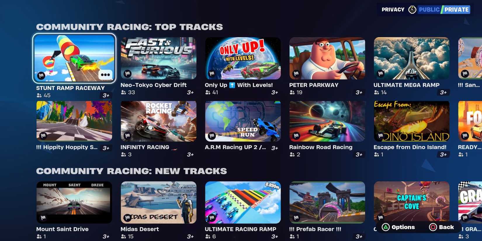 Rocket Racing Practice Map Fortnite Rocket Racing: How to Play Rocket Racing Creator-Made Tracks