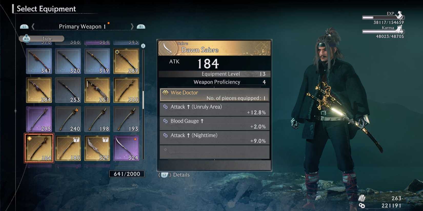 Every Rise of the Ronin Weapon Type - Sabre