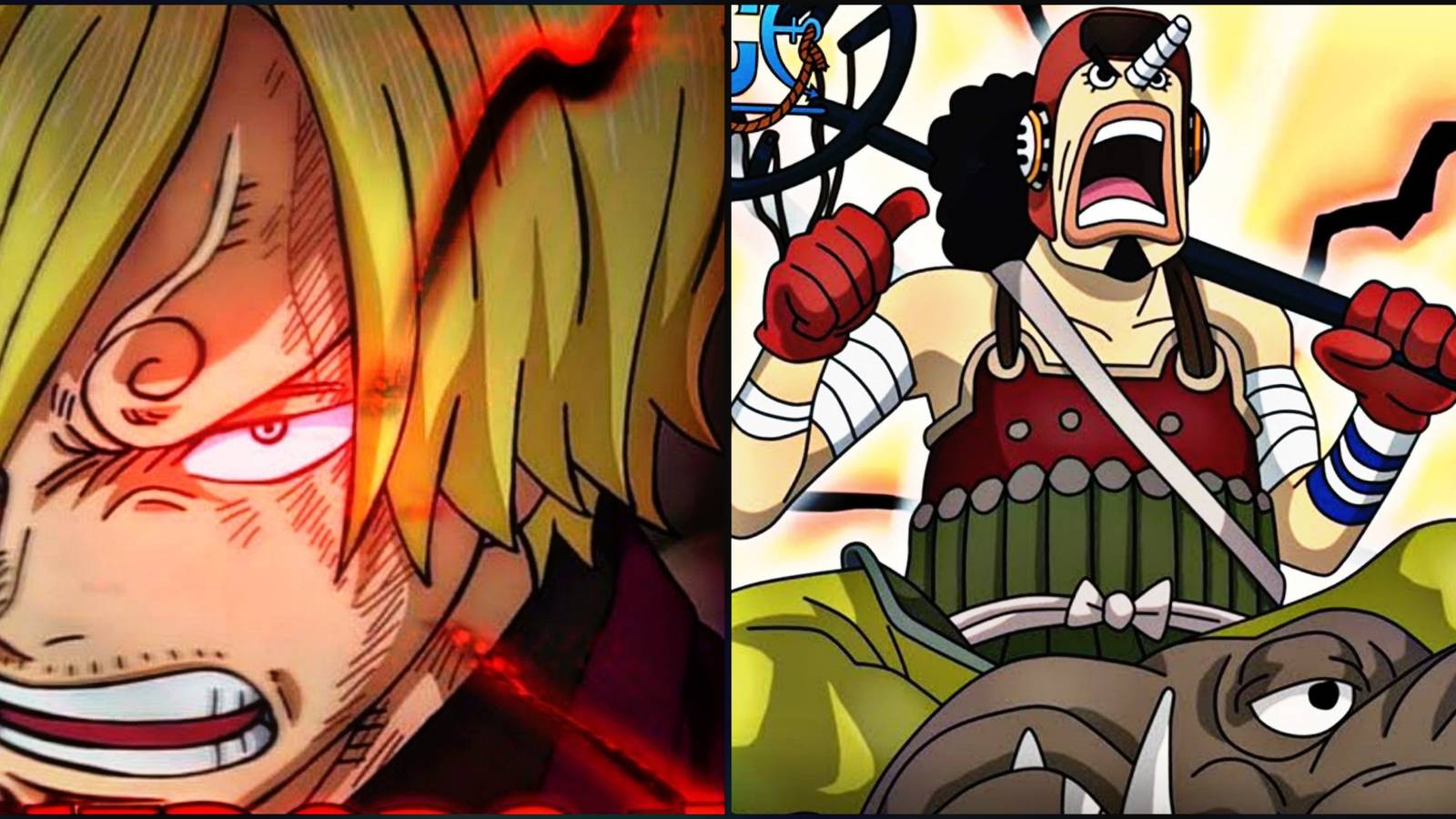 Sanji Usopp Conqueror's Haki