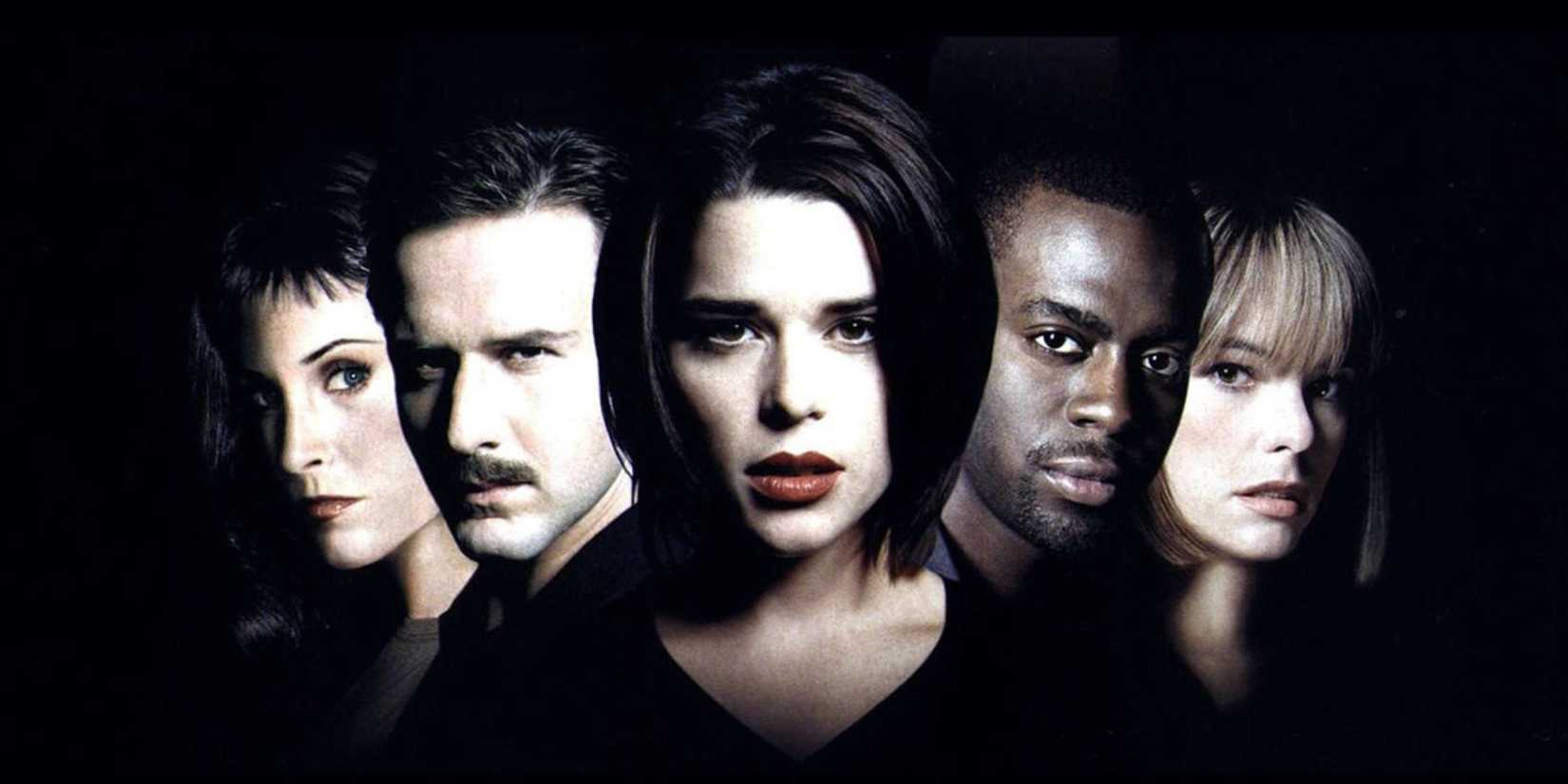 scream cast title card