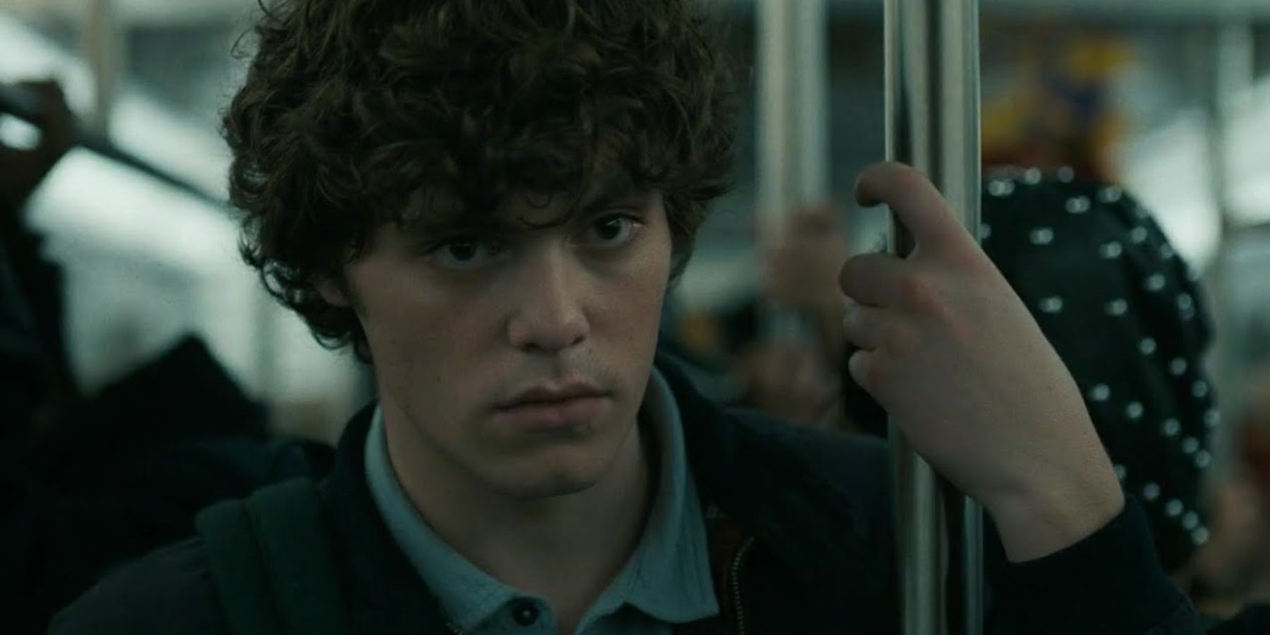 Ethan on the New York City subway in Scream 6