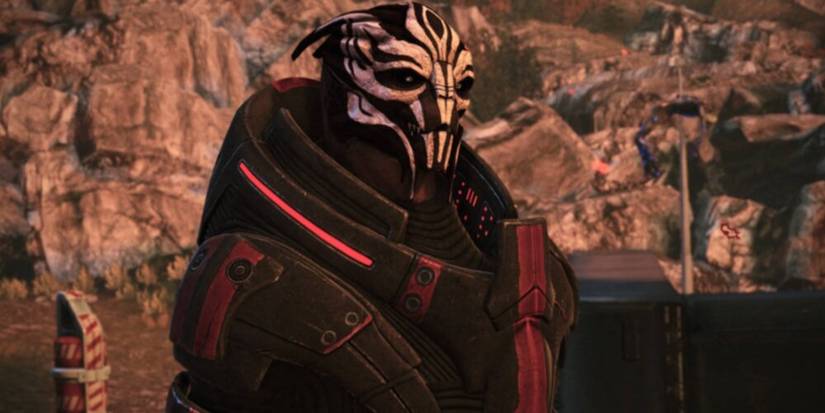 Nihlus standing in a deserted planet 