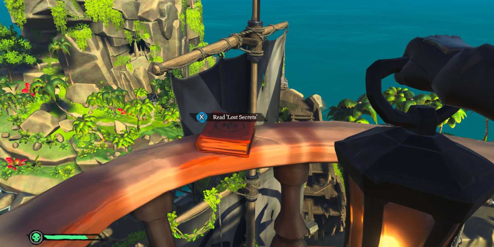 sea of thieves lost secrets journal in maiden voyage tutorial