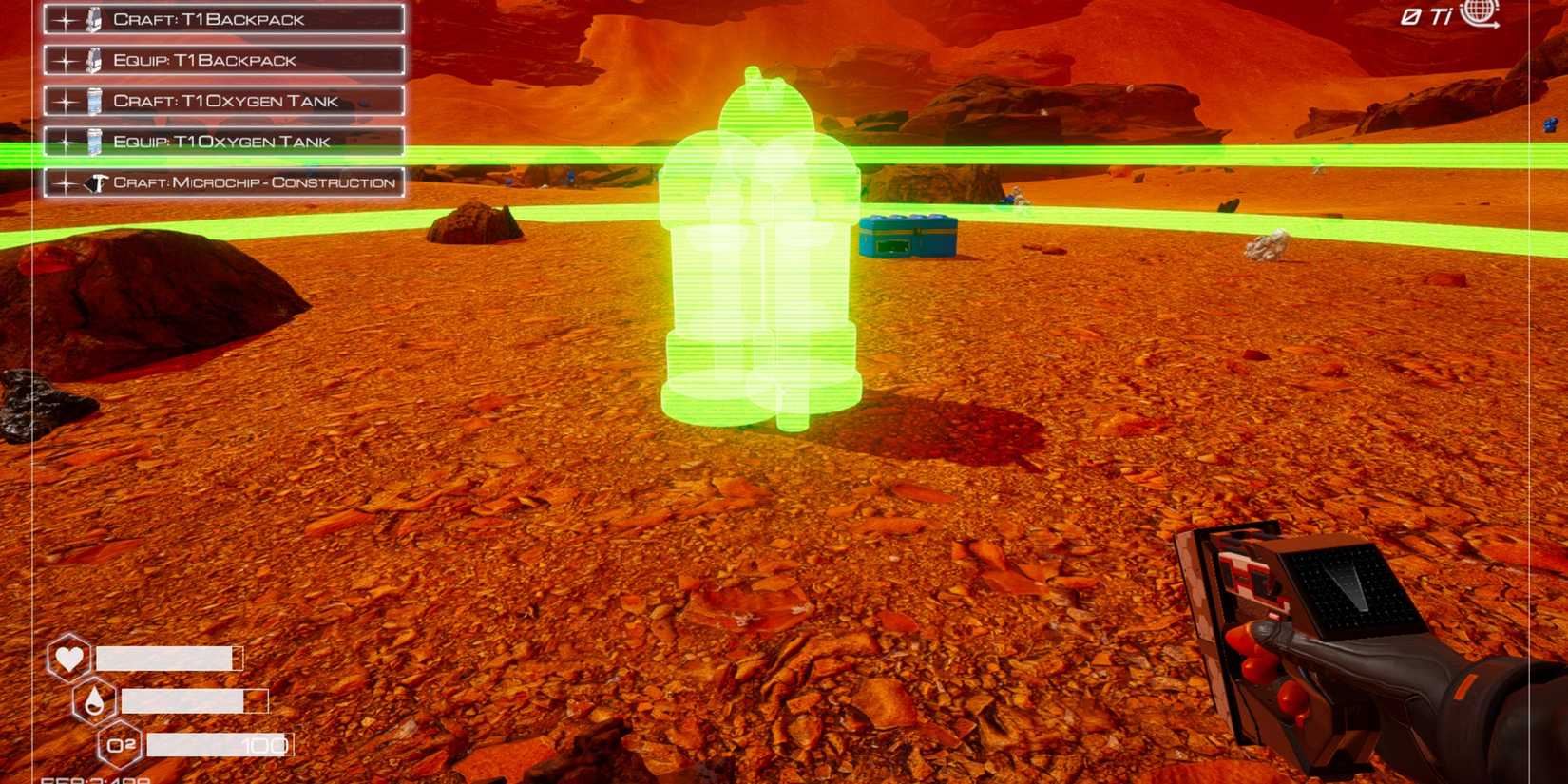 Seed Spreader Produces Oxygen In The Planet Crafter