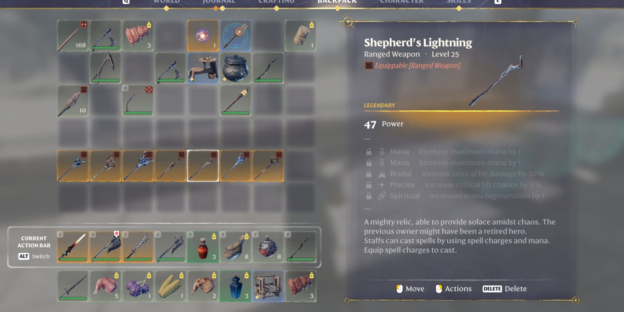 Shephers Lightning Staff Weapons, Ranked