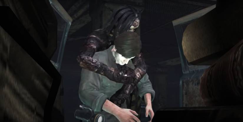 Demon grabbing from behind in Silent Hill: Downpour