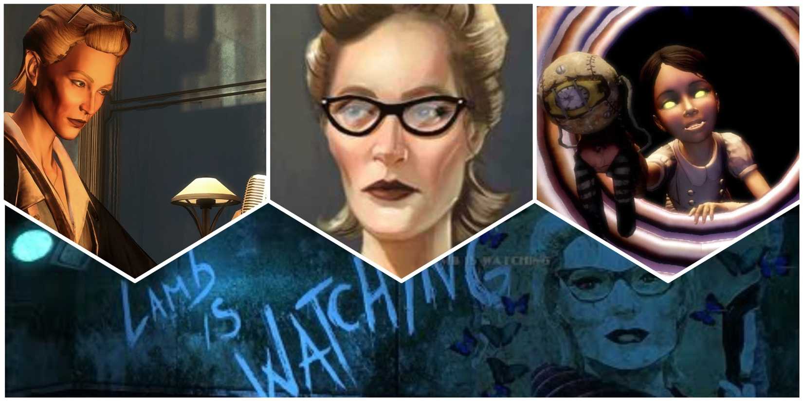 Sofia Lamb and Eleanor in BioShock 2