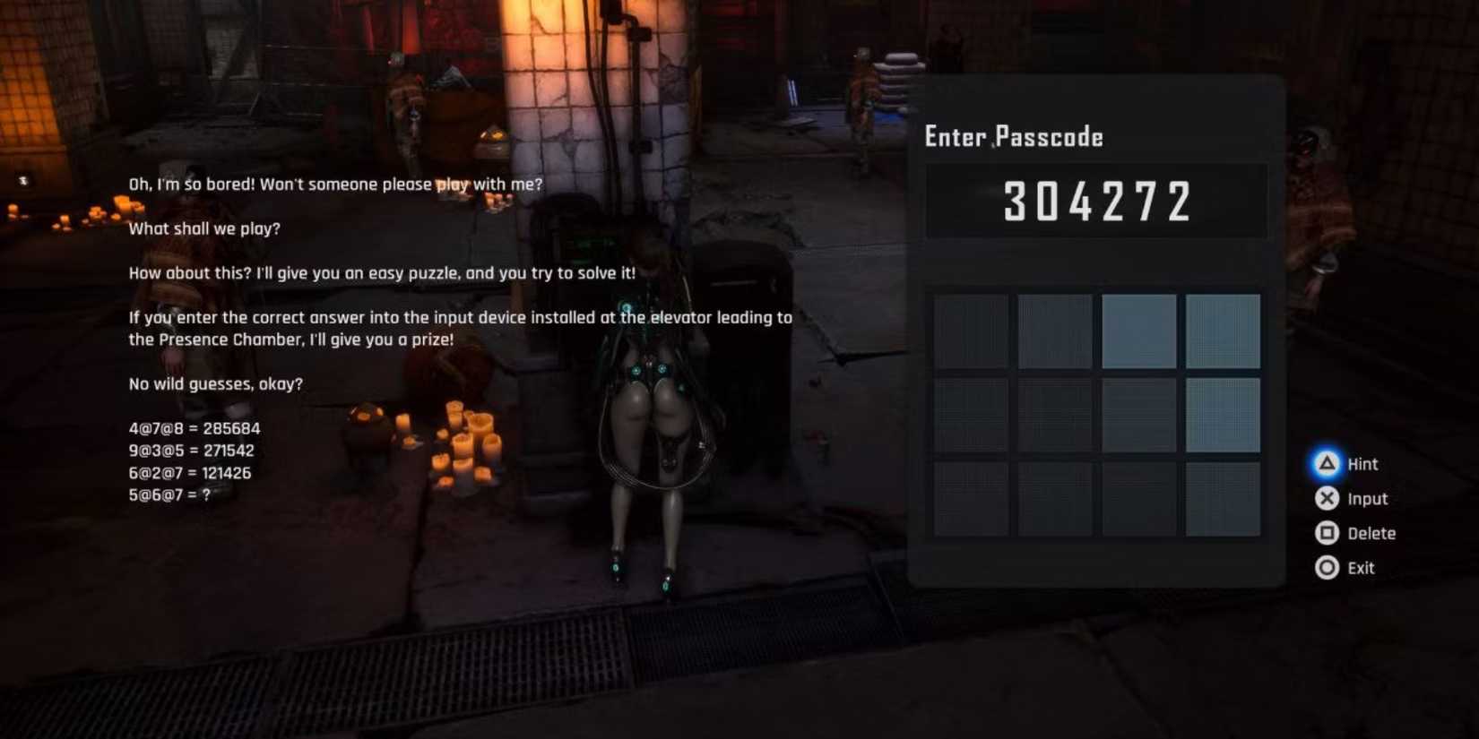 Solving the Simple Puzzle in Stellar Blade