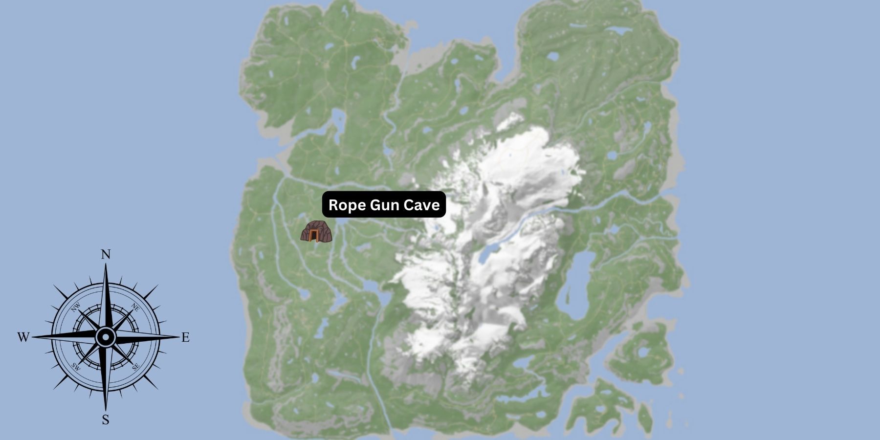 Sons of the Forest Rope Gun Cave