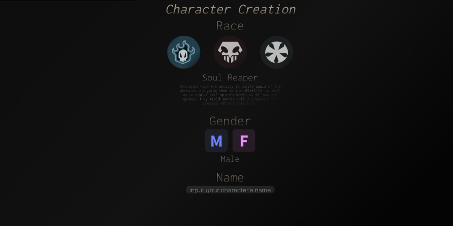 Type Soul: factions