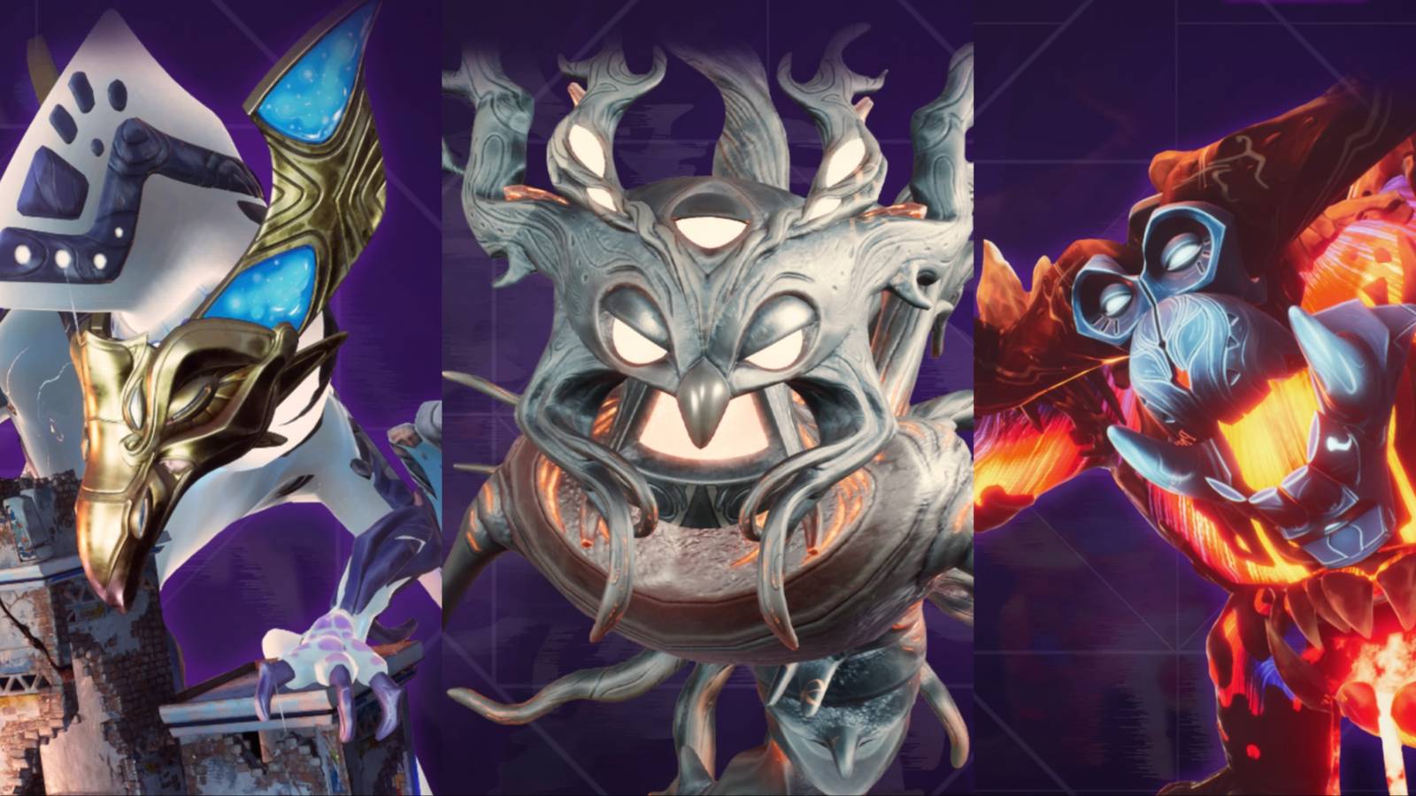 Split image showing Impundulu, Kikiyaon, and GaGorib.