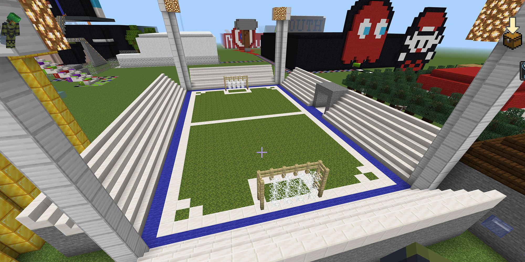 Sports Arena In Minecraft