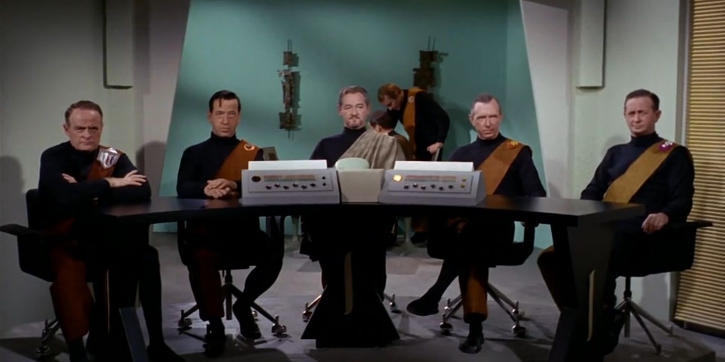 The Eminion Union in Star Trek's "A Tate of Armageddon".