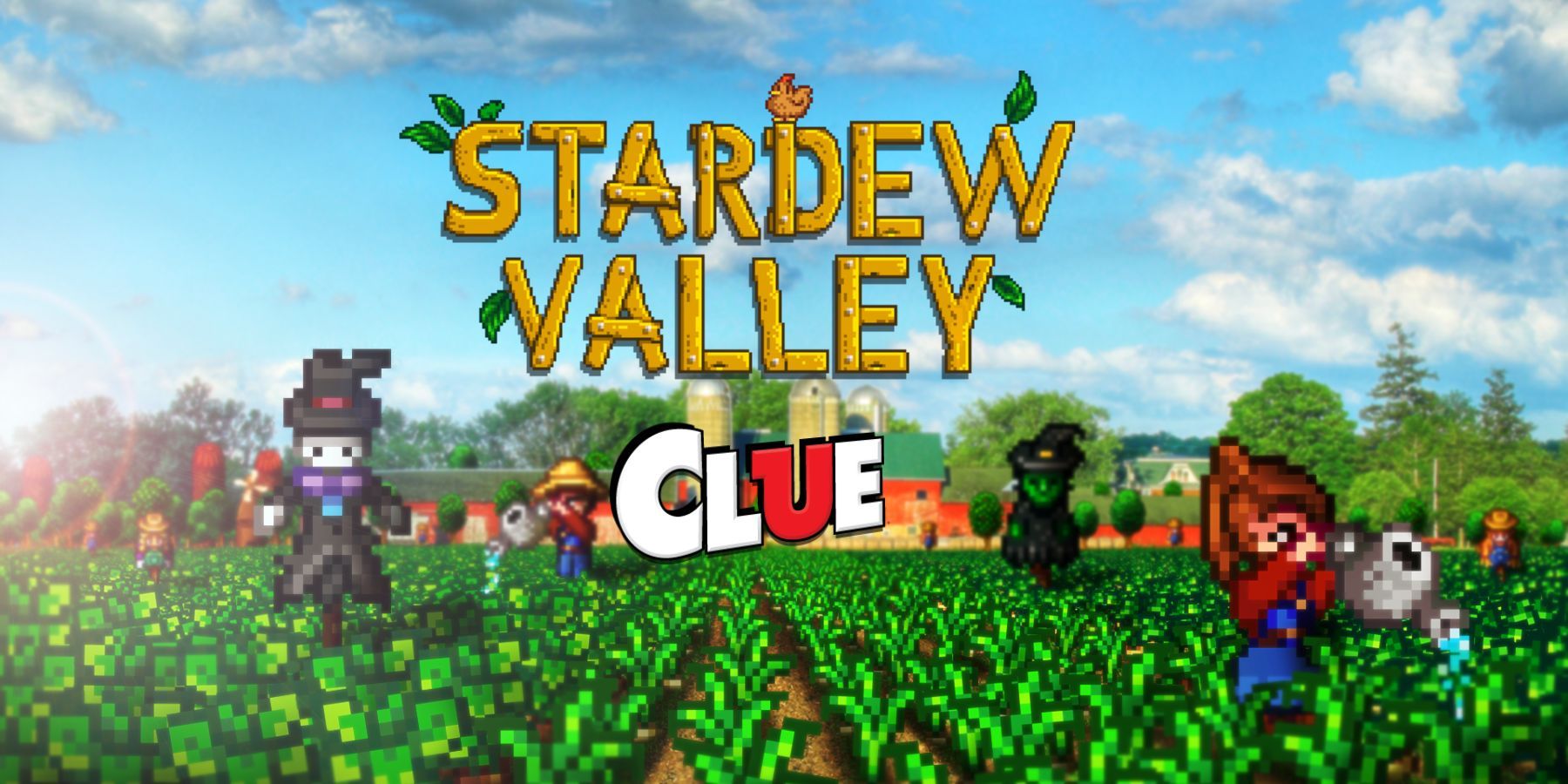 Stardew Valley and Clue Logo