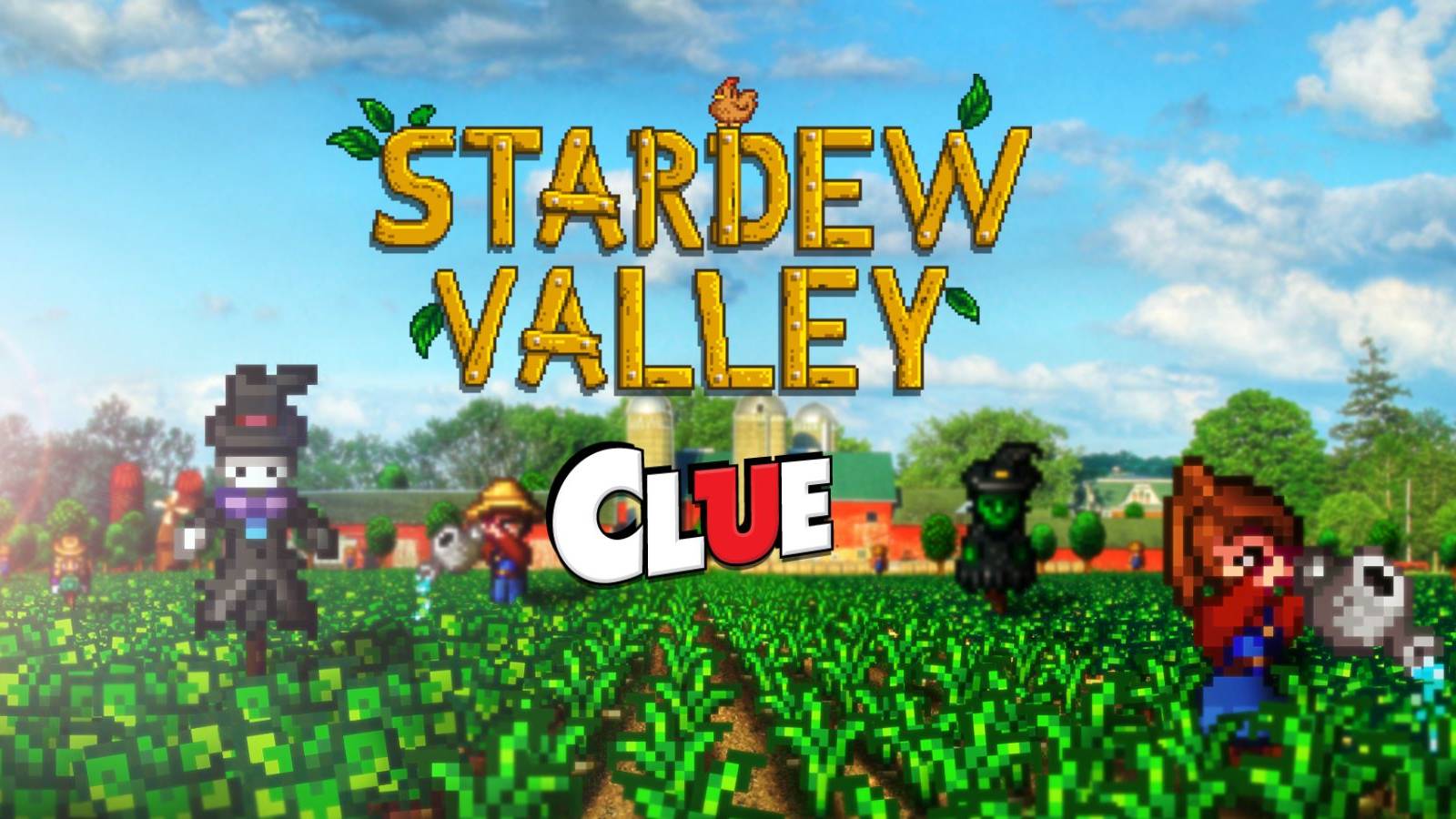 Stardew Valley and Clue Logo
