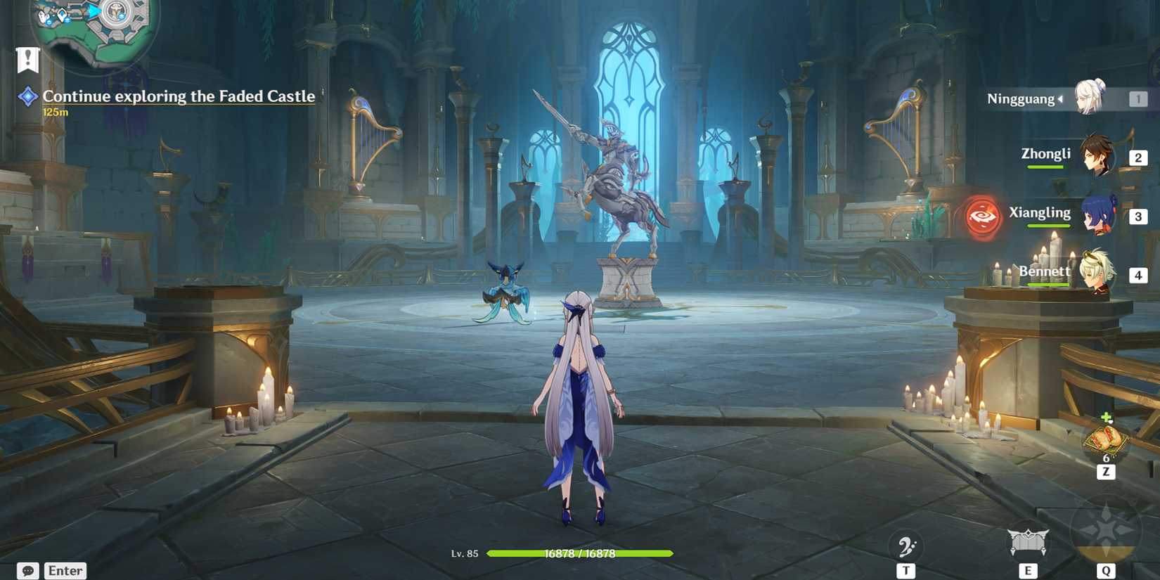 statue of marble and brass boss fight in genshin impact