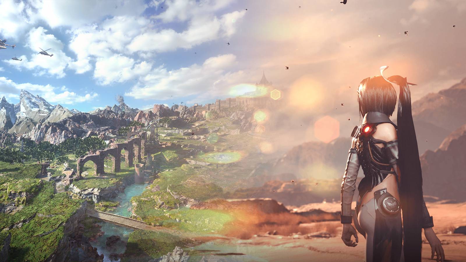 Stellar Blade and Final Fantasy 7 Rebirth open worlds