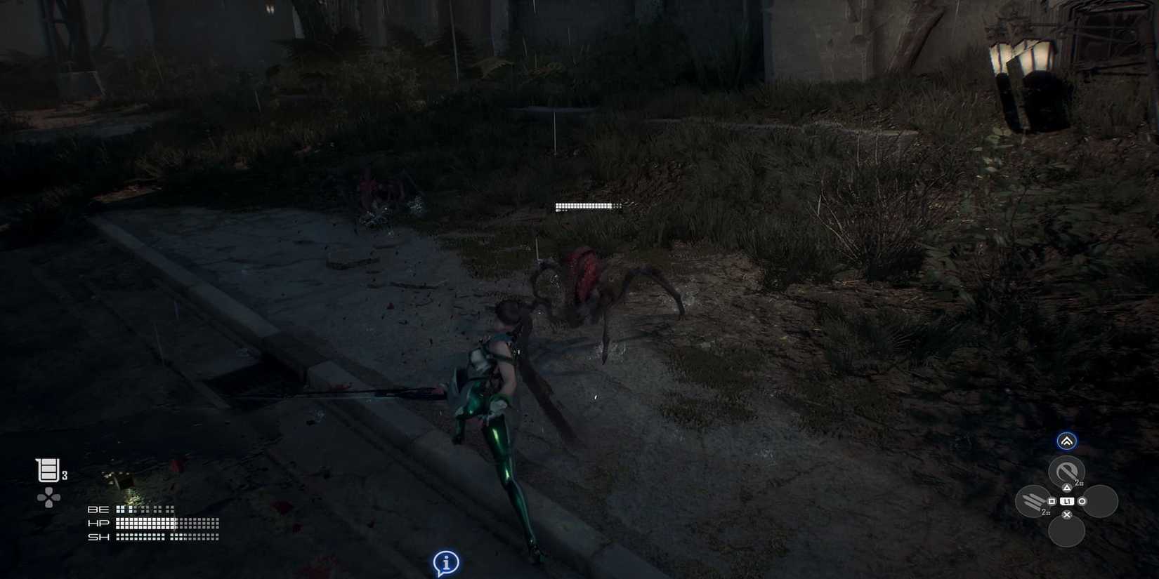 Eve Attacking An Enemy Charging Beta Energy