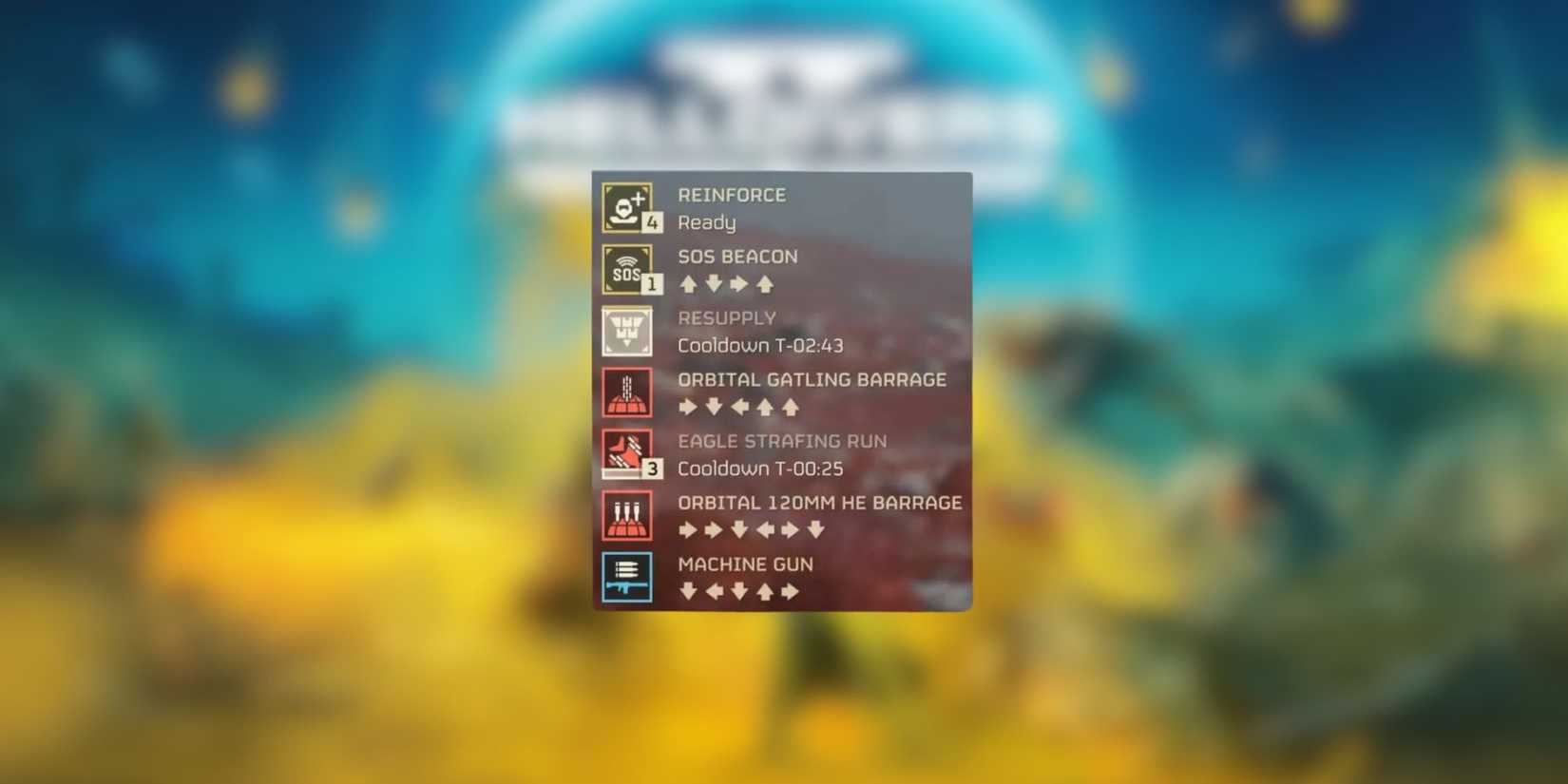 Complete Onscreen Strategem How to Use SOS in Helldivers 2