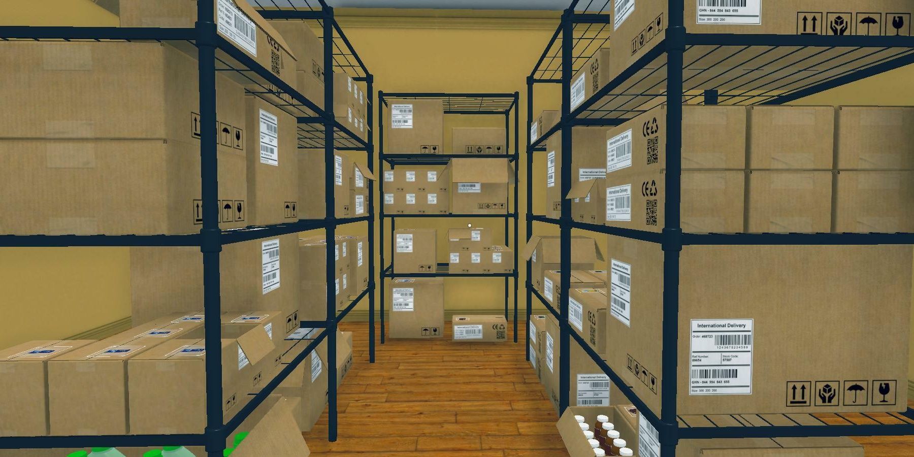 Storage Room in Supermarket Simulator 