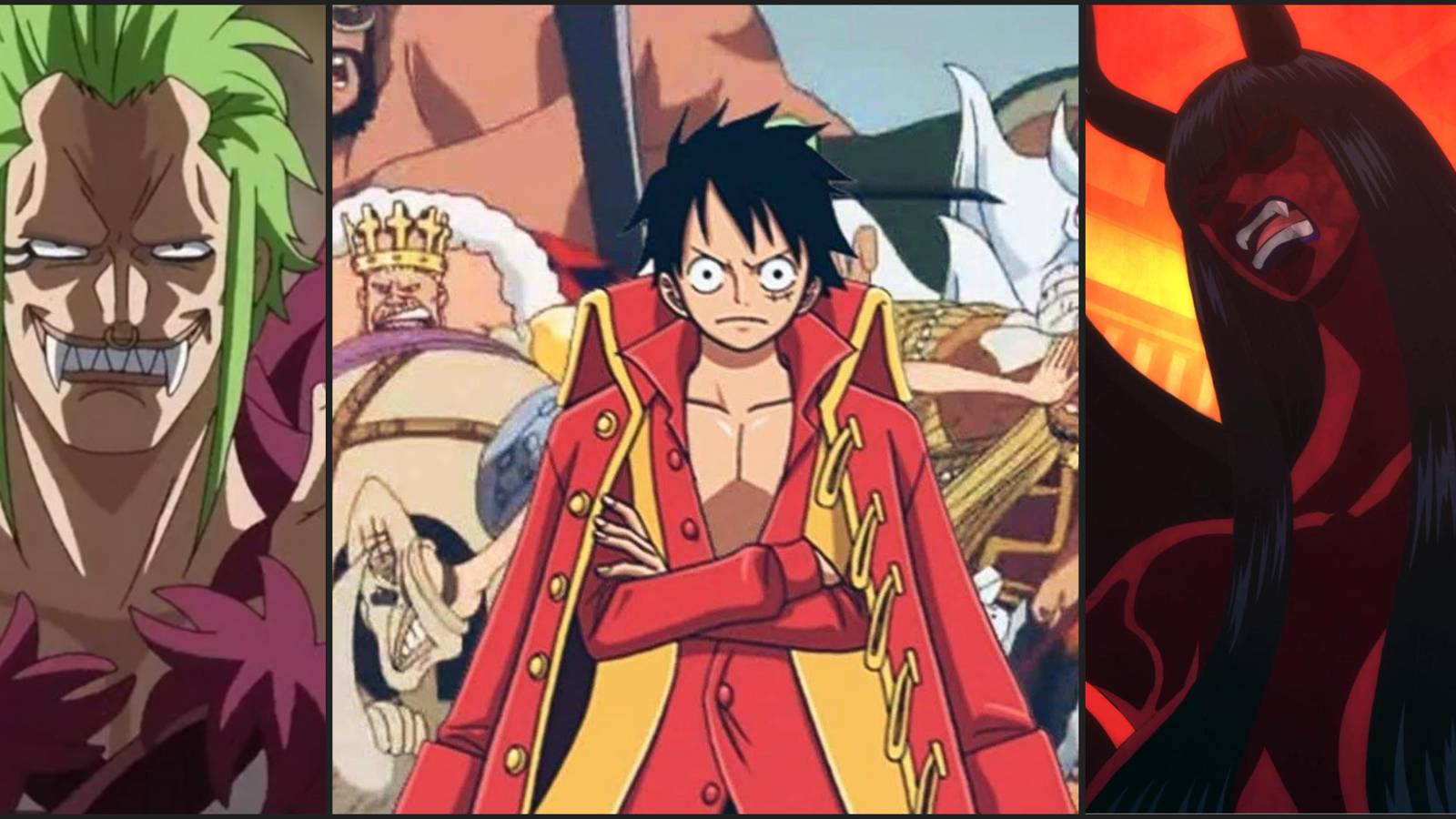 Straw Hat Grand Fleet devil fruits