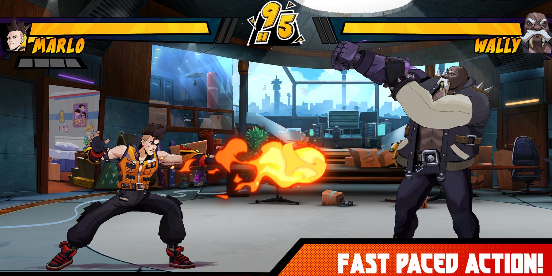 Super Dragon Punch Force 3 - Screenshot 1