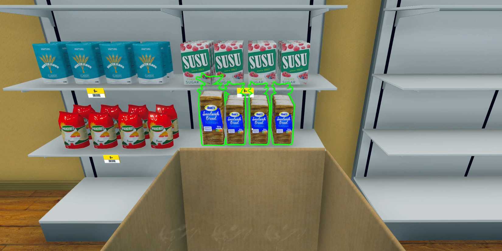 Stocking Shelves Supermarket Simulator