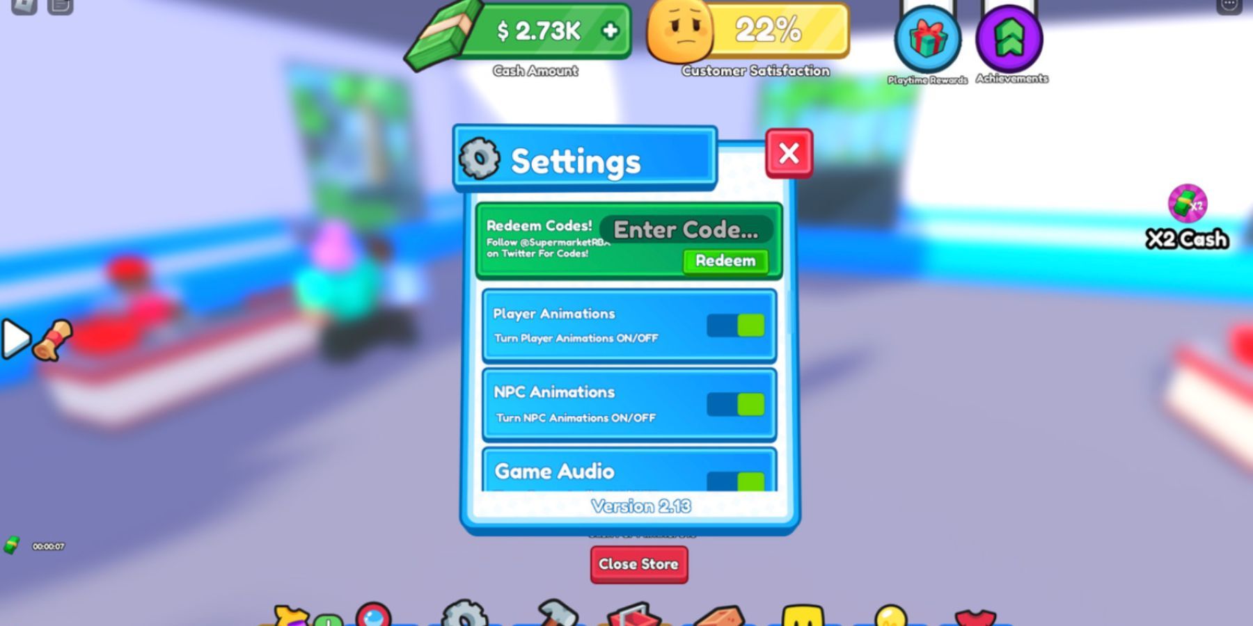 Roblox supermarket simulator codes