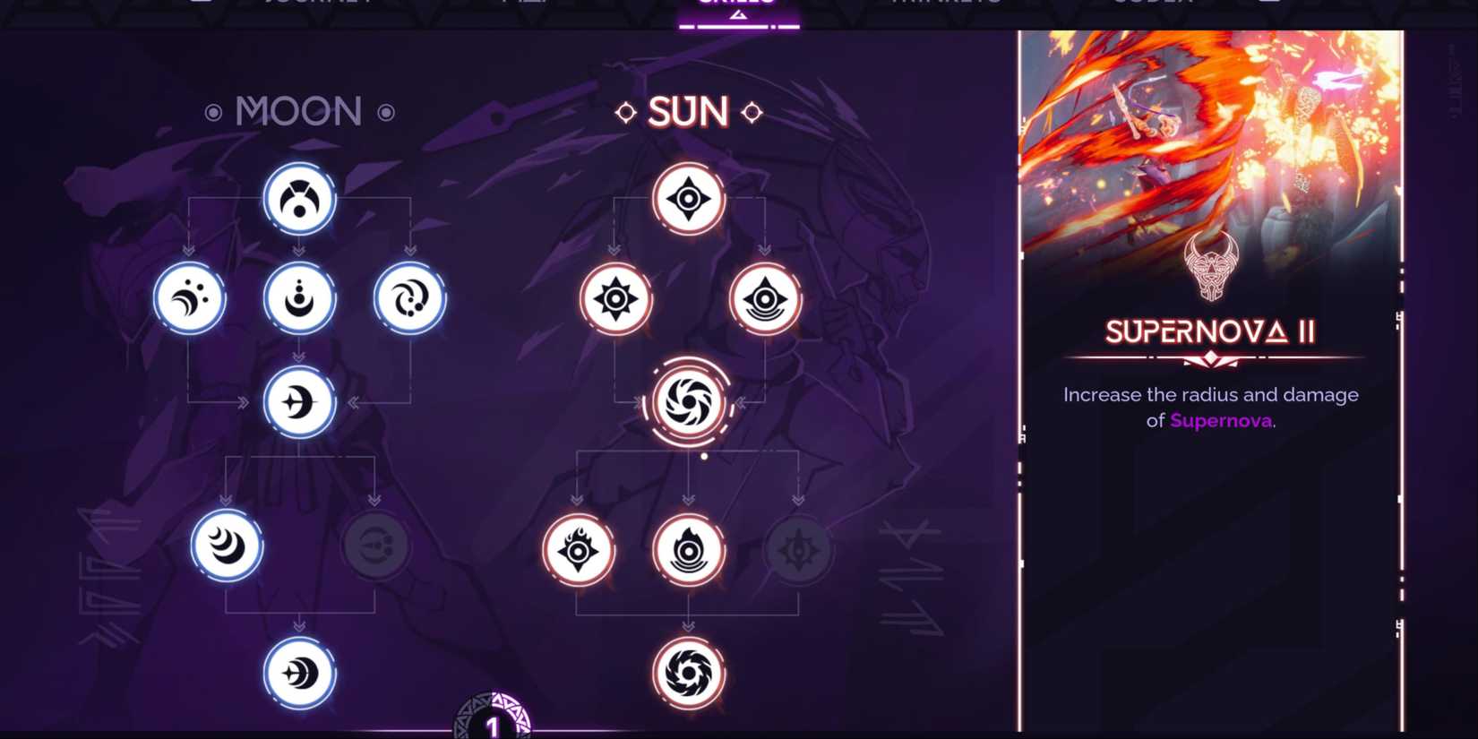 Supernova II in Tales of Kenzera