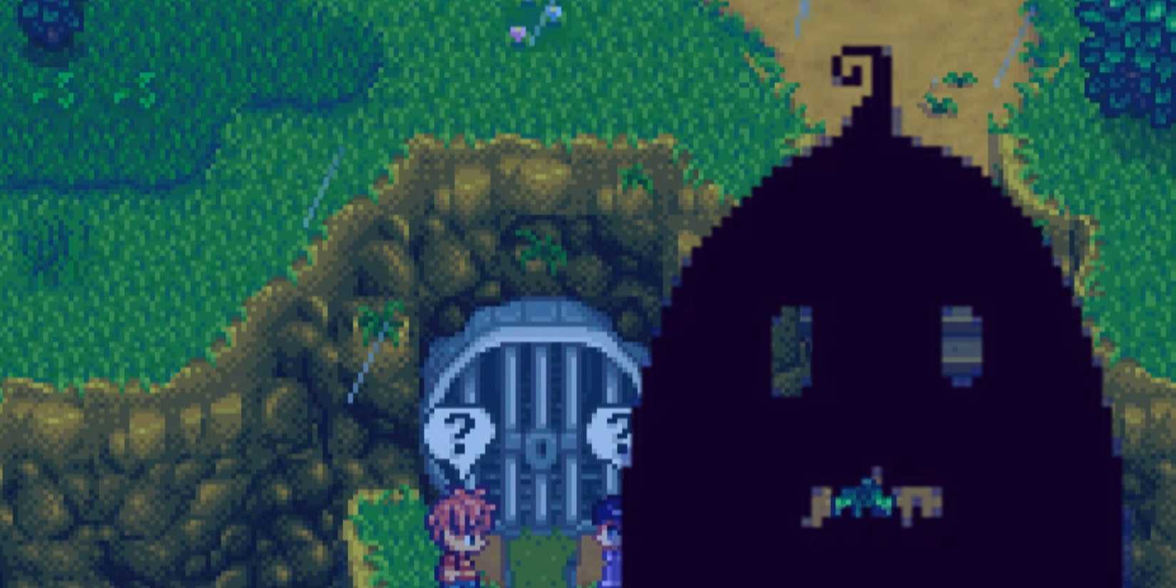 Stardew Valley's Krobus by Jas and Vincent outside the sewers